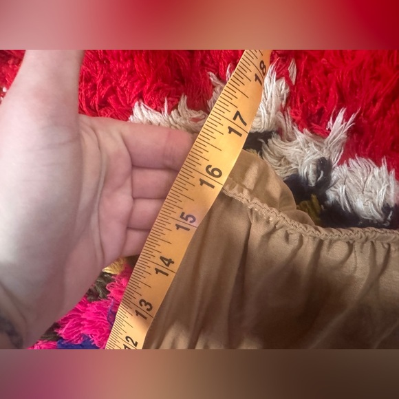 Y2K Vintage Khaki Asymmetrical Cargo Skirt Sz M - Picture 10 of 11